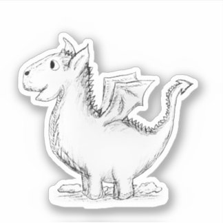 Cute Dragon Sketch
