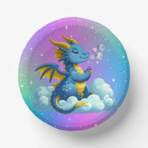 Cute Dragon/Whimsical  Paper Plate