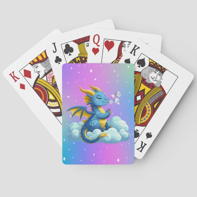 Cute Dragon/Whimsical  Playing Cards (Back)