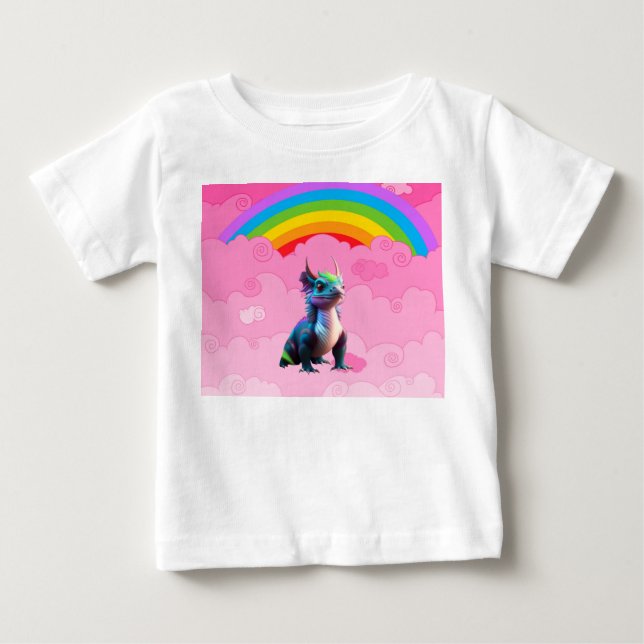 Cute Dragons Baby T-Shirt (Front)
