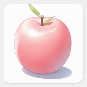Cute Dreamy Design Square Sticker