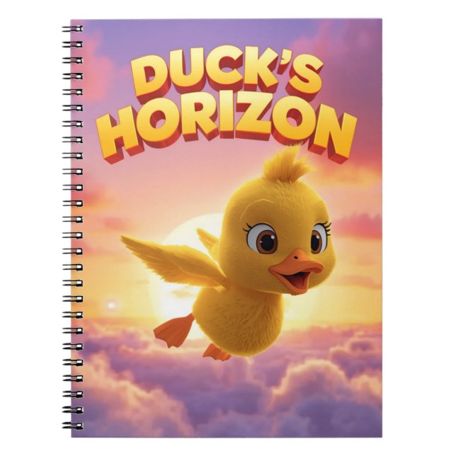  Cute Duck Back to School Notebook 🐥 | Fun Kids  (Front)