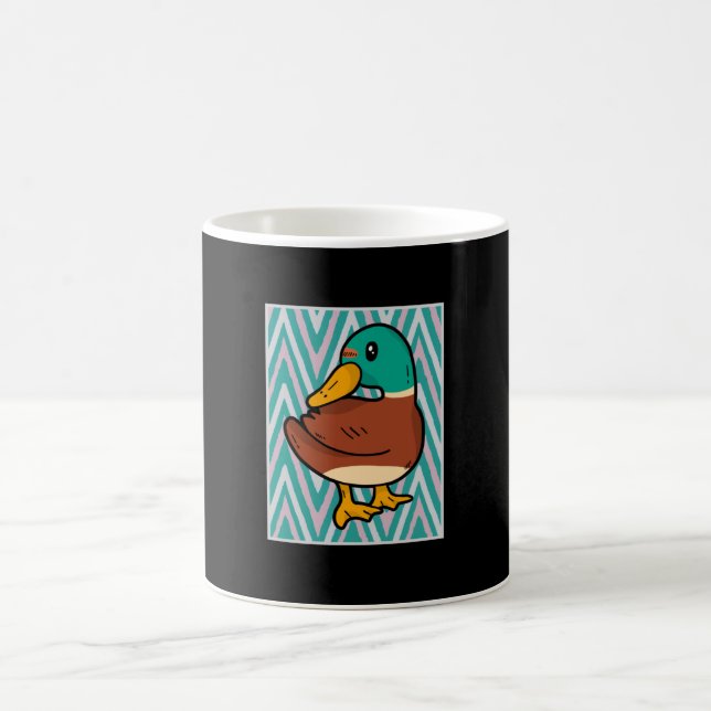 Cute Duck Coffee Mug (Center)