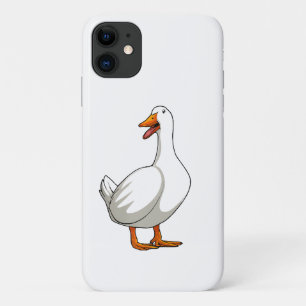 Cute Duck Design Men Waterfowl Bird Pet Duck Lover Case-Mate iPhone Case
