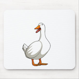 Cute Duck Design Men Waterfowl Bird Pet Duck Lover Mouse Pad