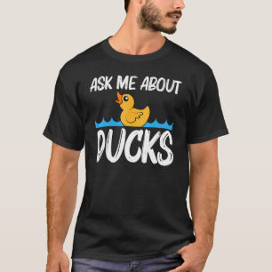 Cute Duck For Men Women Aquatic Bird Animal T-Shirt