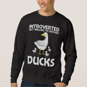 Cute Duck For Men Women Duckling Duck Waterfowl 1 Sweatshirt