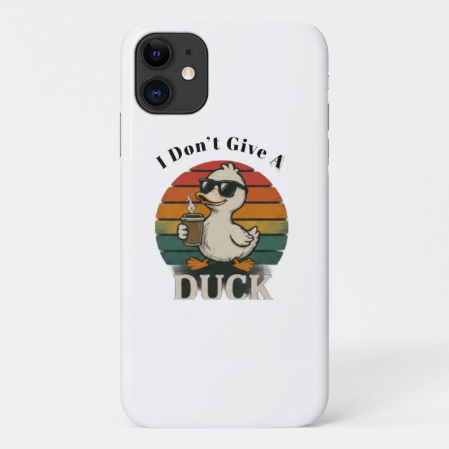 Cute Duck iPhone Case – Duck Design (Back)