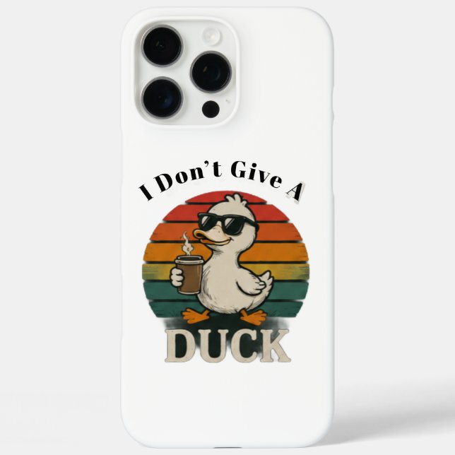 Cute Duck iPhone Case – Duck Design (Back)