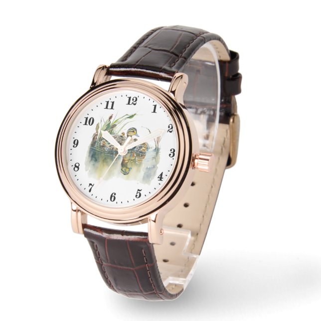 Cute duck lovers bird watch (Angle)
