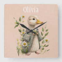 Cute Duck Name Home Decor