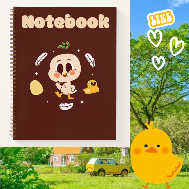 Cute duck 💛✨🐤 notebook (Creator Uploaded)