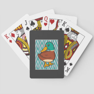 Cute Duck Playing Cards