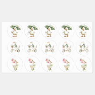 Cute Duck Stickers