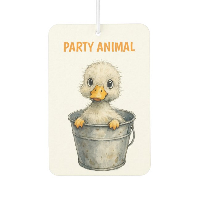 CUTE DUCKIE CAR AIR FRESHENER (Front)