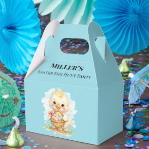 Cute Duckling Easter Egg Party Favour Box