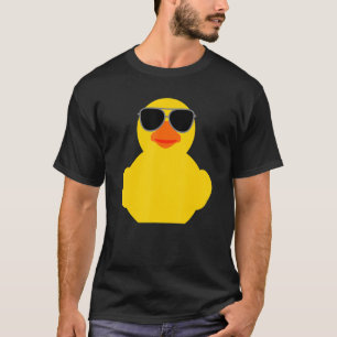 Cute Ducky Sunglasses Quack Duckie  Rubber Duck T-Shirt