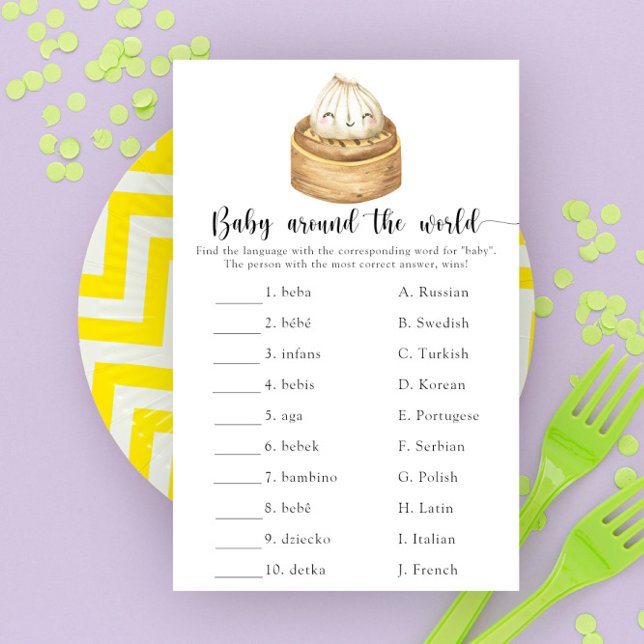 Cute dumpling Baby around the world game (Creator Uploaded)