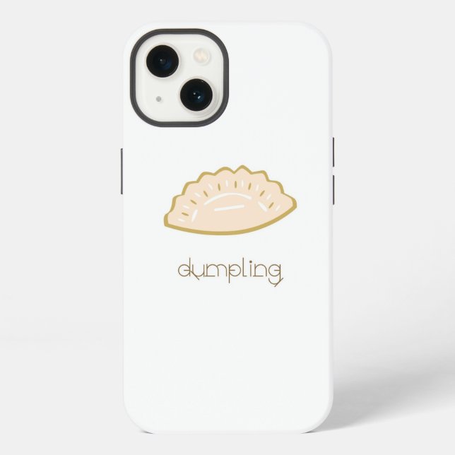 Cute Dumpling Iphone case (Back)