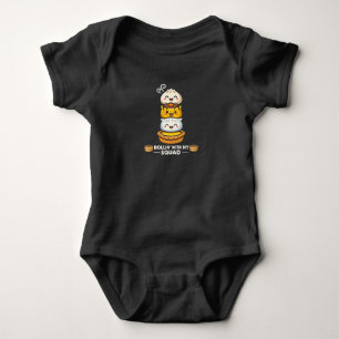 Cute Dumpling Squad Funny Food Lover T-Shirt Baby Bodysuit