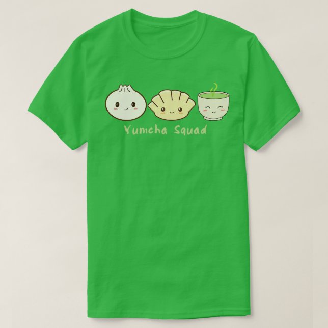 Cute Dumplings Yumcha Squad T-Shirt (Design Front)