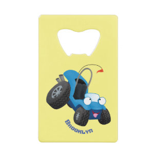 Cute dune buggy off road vehicle cartoon 