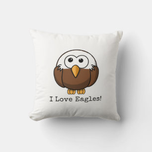 Cute Eagle Cartoon Cushion