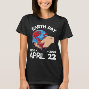 cute earth day 53rd anniversary earth day  8 T-Shirt