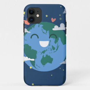 cute Earth Day iPhone 11 Case