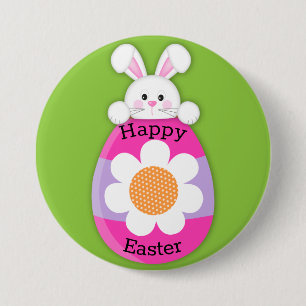 Cute Easter Bunny 7.5 Cm Round Badge