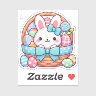 Cute, Easter bunny bakset