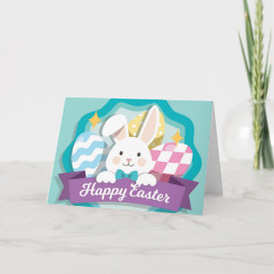 Cute Easter Bunny Card
