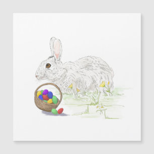 Cute Easter Bunny Drawing