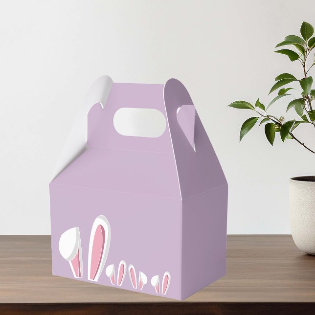 Cute Easter Bunny Ears Favour Box (Creator Uploaded)