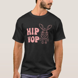 Cute Easter Bunny Egg Hunt Basket Hip Hop T-Shirt