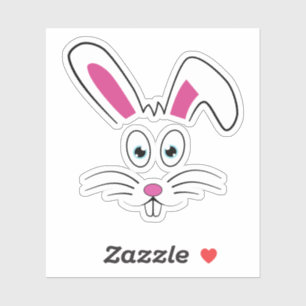 Cute Easter Bunny Face