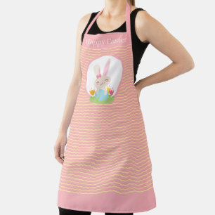 cute Easter bunny Holiday kitchen Apron