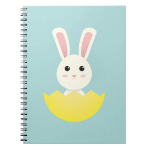 Cute Easter Bunny I Spiral Notebook