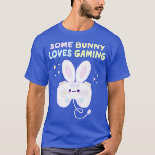Cute Easter Bunny Kawaii Game Controller T-Shirt