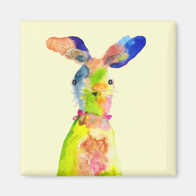 Cute Easter bunny  Magnet (Front)