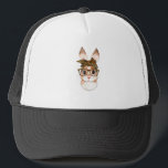 Cute Easter Bunny Mom Easter Leopard Year of The R Trucker Hat<br><div class="desc">Cute Easter Bunny Mom Easter Leopard Year of The Rabbit T-Shirt Small</div>