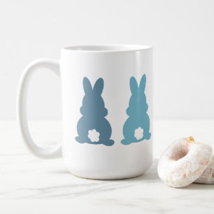 cute Easter bunny monogram Mug