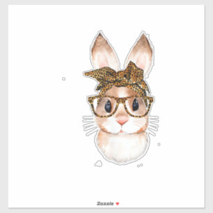 Cute Easter Bunny Mum Easter Leopard Year of The R