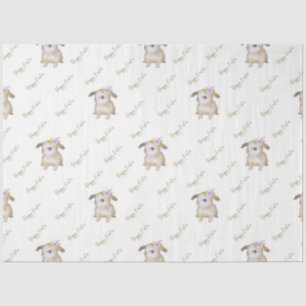 Cute Easter Bunny Series Design 2 Tissue Paper