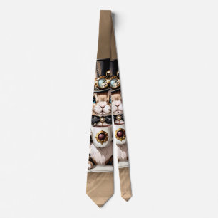 Cute easter bunny. tie