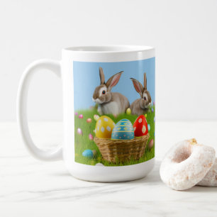 Cute Easter Bunnyfor a positive mood Coffee Mug
