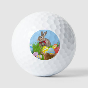 Cute Easter Bunnyfor a positive mood Golf Balls
