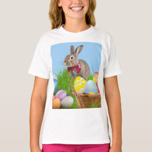 Cute Easter Bunnyfor a positive mood     T-Shirt