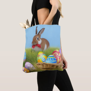 Cute Easter Bunnyfor a positive mood Tote Bag
