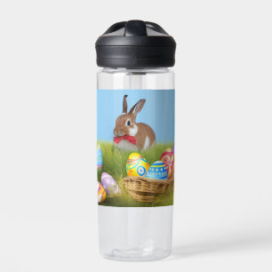 Cute Easter Bunnyfor a positive mood Water Bottle